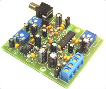 Мастер Кит Электронный ревербератор (эффект “эхо/объемный звук”) Общий вид устройства ревербератор звука BM2061 мастер кит