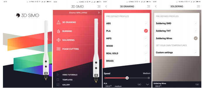 Мастер Кит Ручка-мультитул 3D Simo Mini для творчества