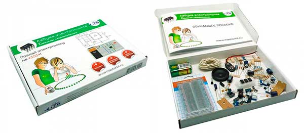 NR04 Мастер Кит Обучающие наборы для детей Электронный конструктор "Классика схемотехники"