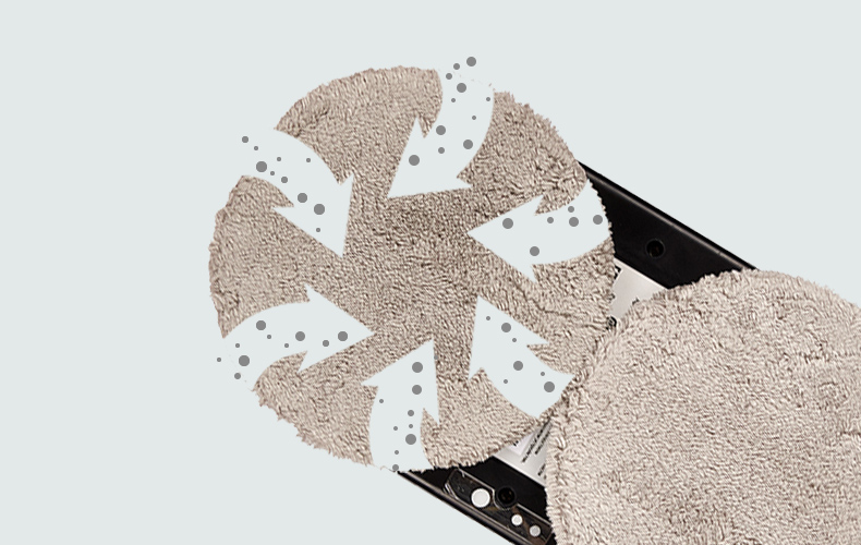 Мастер Кит dBot: чистота без забот!  Чистящие салфетки из микрофибры для робота мойщика окон