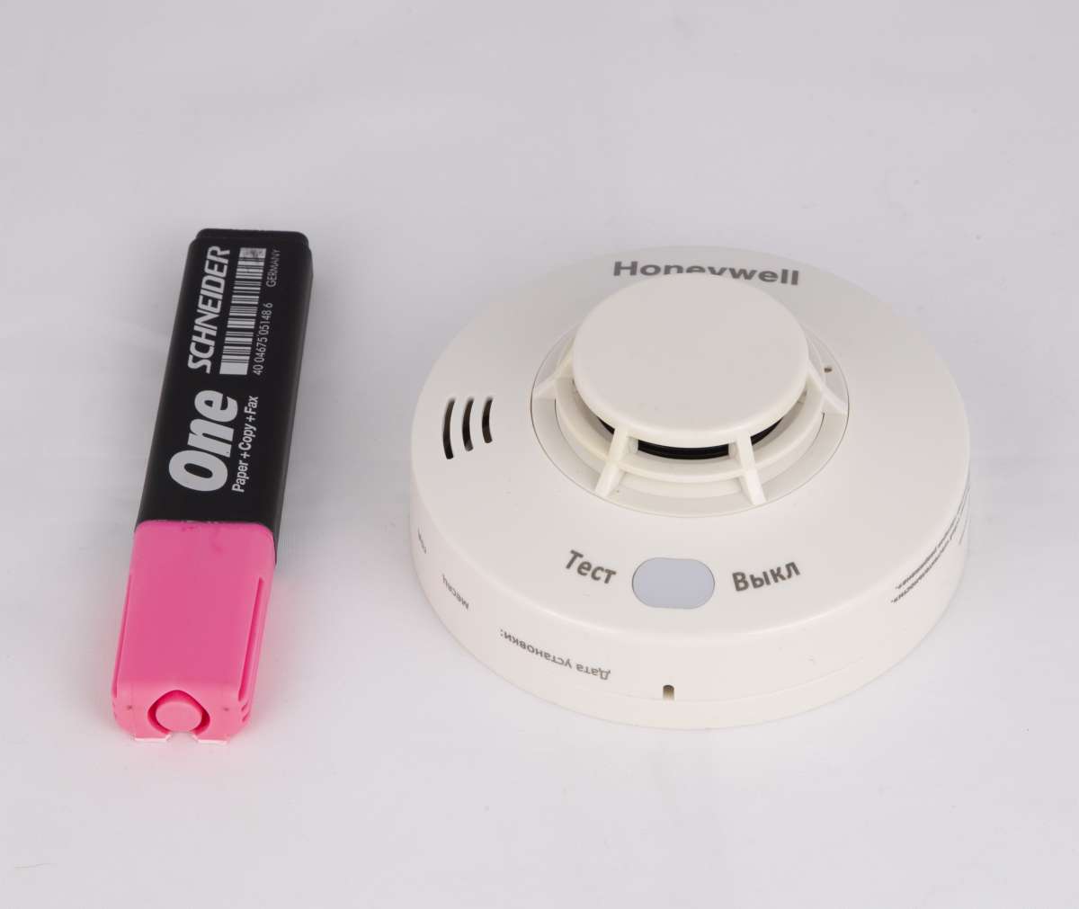 Мастер Кит Обзор системы сигнализаций HoneyWell для дома Пожарный дымовой извещатель Honeywell