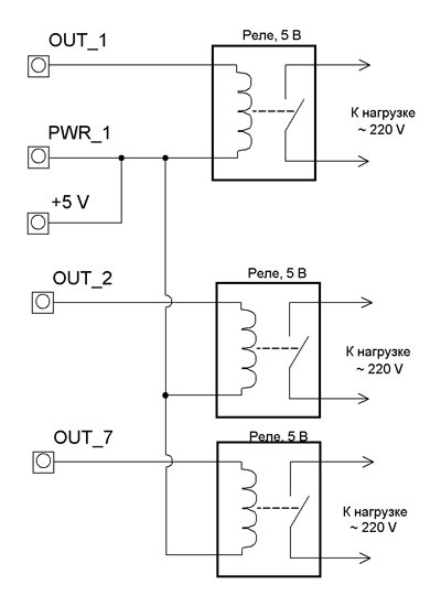 Мастер Кит Подключение дополнительных реле к модулям Laurent 