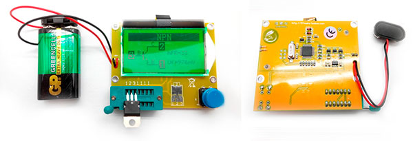 Мастер Кит Универсальный тестер электронных компонентов 