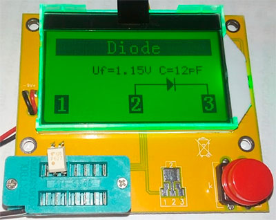 Тестер MP700 Мастер Кит Универсальный тестер электронных компонентов Проверка оптопары