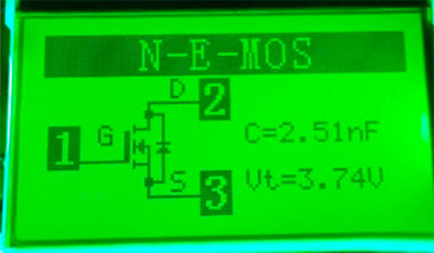 Тестер MP700 Мастер Кит Универсальный тестер электронных компонентов Проверка полевых J-FET и MOSFET транзисторов