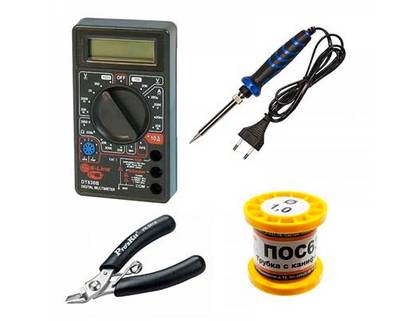 Мастер Кит Универсальный набор инструментов радиолюбителя