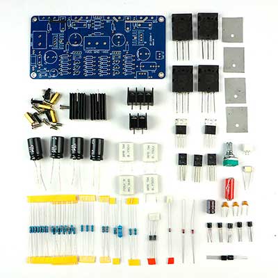 Мастер Кит Набор меломана для сборки монофонического усилителя низкой частоты 200 Вт