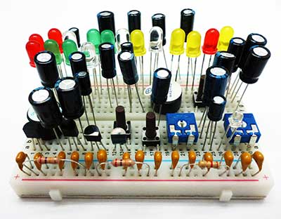 Мастер Кит Набор для изучения электроники NR03 Компоненты на макетной плате