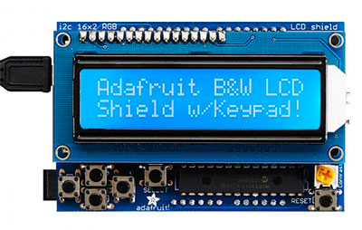 AF0005 Мастер Кит Обзор миниатюрных дисплеев из каталога Мастер Кит Arduino LCD шилд с дисплеем