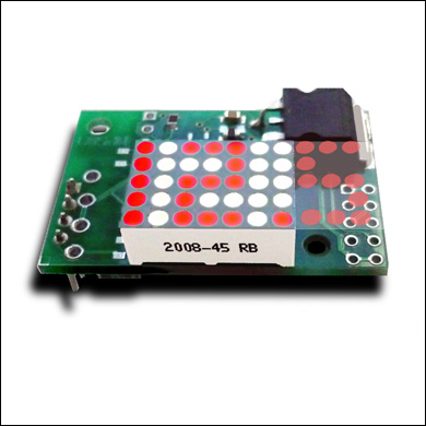 Мастер Кит Миниатюрный встраиваемый вольтметр с анимированным светодиодным индикатором MP503 Миниатюрный встраиваемый вольтметр с анимированным светодиодным индикатором MP503