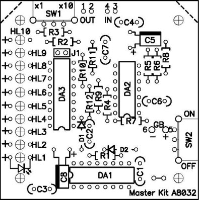 Схема мастер кит nm8032