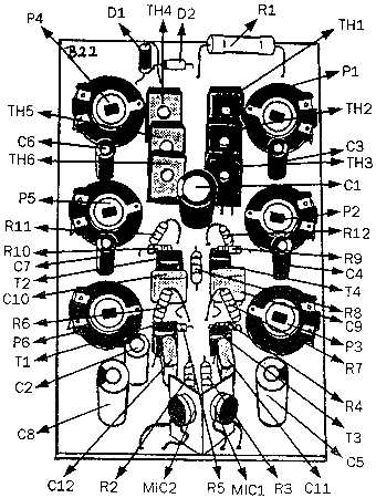 Мастер Кит Шестиканальная цветомузыкальная приставка. Световые эффекты с набором NK294