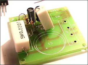Мастер Кит Стабилизированный блок питания из набора NK037 Установка пассивных компонентов