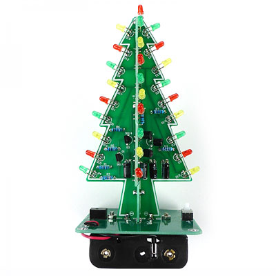 Мастер Кит Новогодний ассортимент товаров NS180N - набор для пайки и сборки "Новогодняя ёлочка"