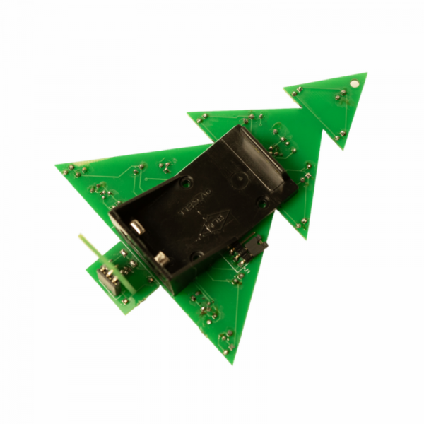 Ёлочка 3D - набор для пайки