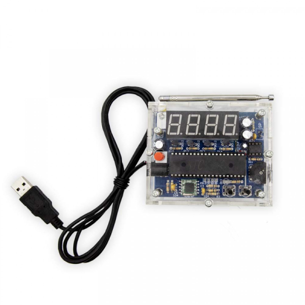 NK0703box - FM приемник в корпусе - набор для сборки