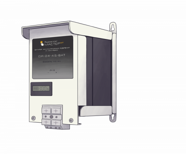 Батарея на DIN-рейку 24В, 4.5 Ач