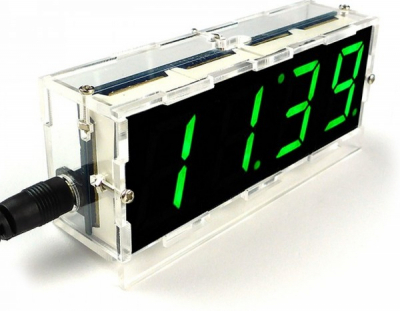 NM7039box - Настольные электронные часы -  набор радиолюбителя для пайки