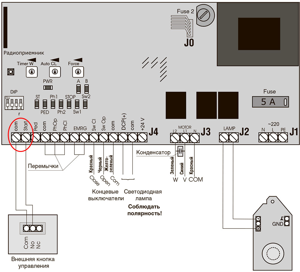 Zf1 схема подключения