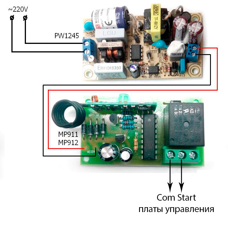 Мастер Кит Оснащение шлагбаума Doorhan дополнительной системой дистанционного управления
