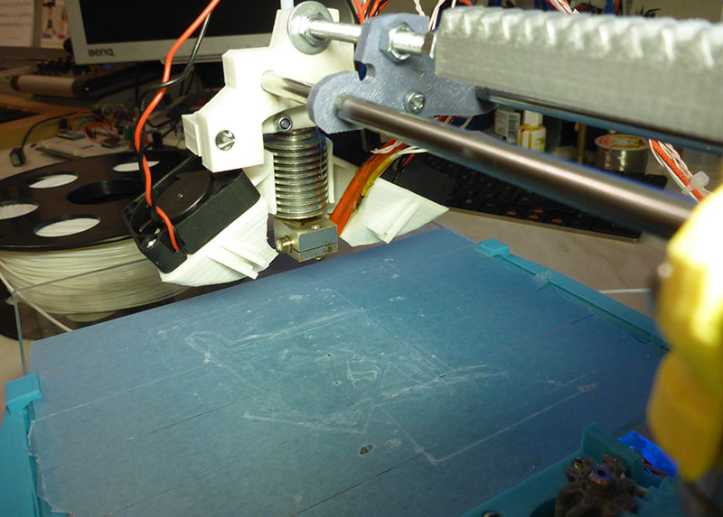 Мастер Кит Продолжение статьи о доработках 3D принтера MC2, ч.2. Калибровка, доработка системы охлаждения