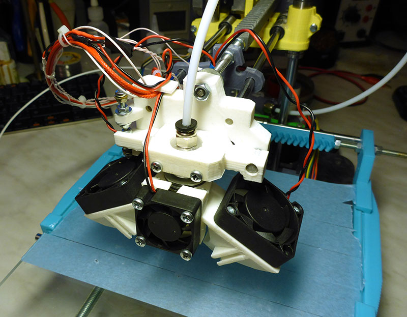 Мастер Кит Продолжение статьи о доработках 3D принтера MC2, ч.2. Калибровка, доработка системы охлаждения