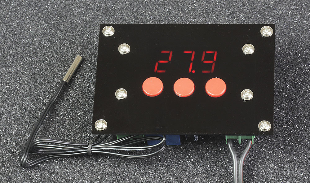 Мастер Кит Обзор термостата MP8030R Мастер Кит, цифровое термореле, MP8030R, цифровой термостат