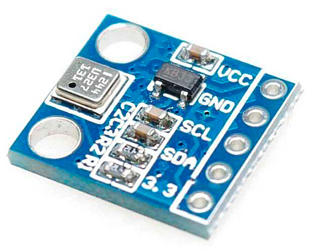 Мастер Кит Raspberry Pi  3 Model B – подключаем датчик атмосферного давления BMP180 Мастер Кит, датчик атмосферного давления, BMP180
