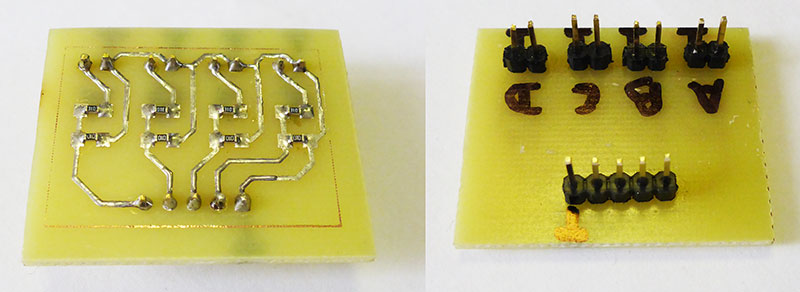 Мастер Кит Четырехканальный вольтметр 0-50В на базе набора «Цифровая лаборатория» NR05 