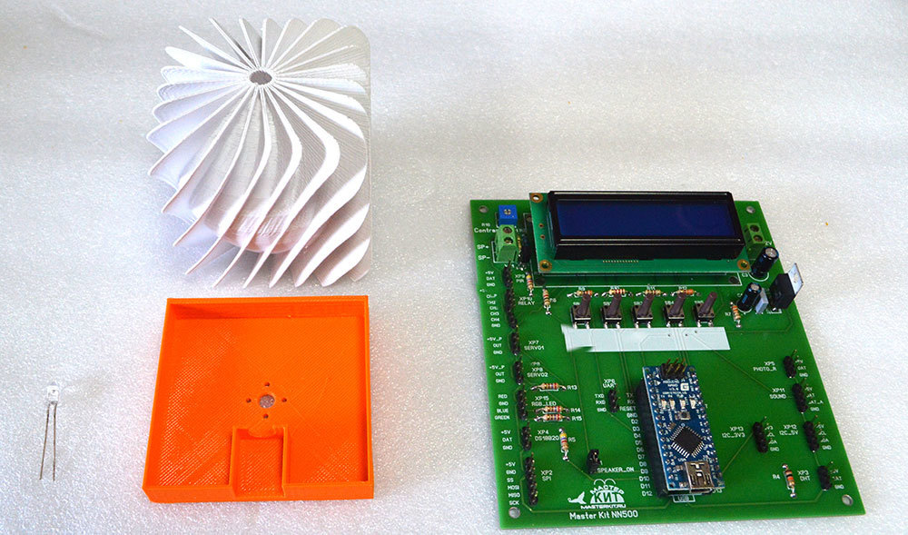 Мастер Кит Проснись с комфортом — делаем светобудильник своими руками светобудильник своими руками, мастер кит, ардуино, arduino